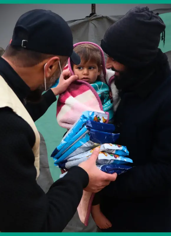 Elvefa has delivered life-saving formula to refugee babies since 2014